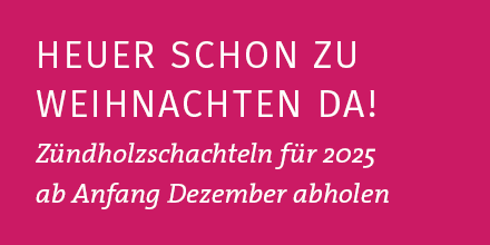 heuer schon zu Weihnachten erhältlich!