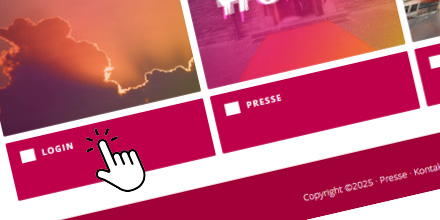 Zum Login auf der Website